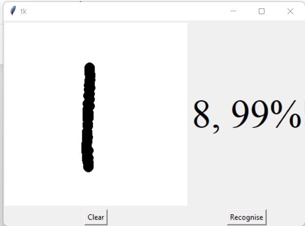 Tkinter App Output Image